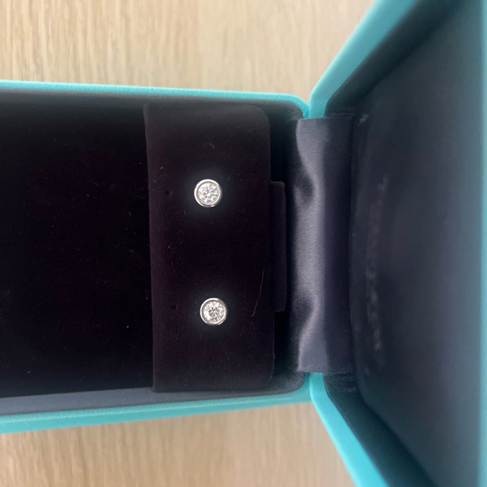 Tiffany & Co. Peretti Diamond Earrings 1 ct